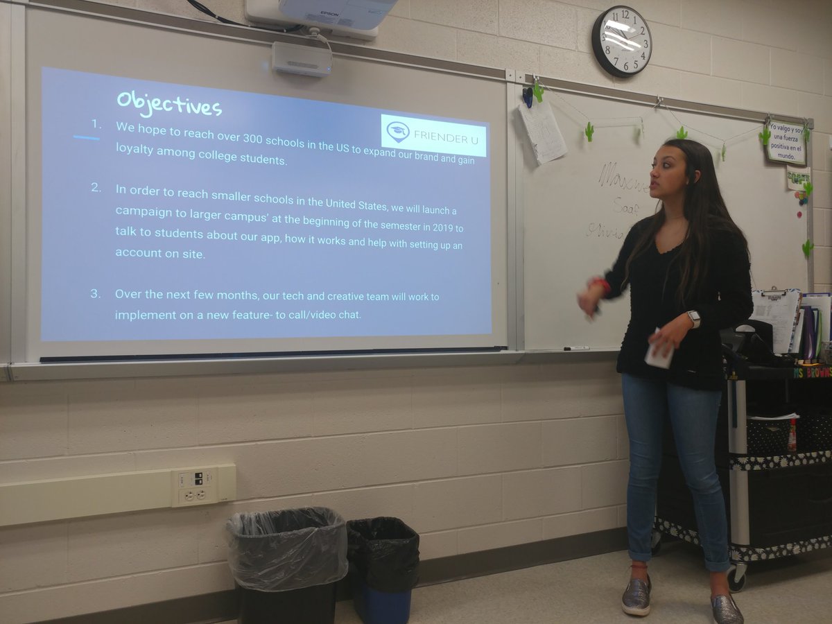 fcpsaap's tweet image. Ms. Brownsford&apos;s IB Business presentations. Great authentic assessment. #South_Lakes_High #fcpsPoG #FCPSISD