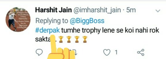 Blessings_36's tweet photo. Even #Deepak fans troll him saying he is #DERPAK 😆😆😆

We all know #Cheepak is #DarPok
Take It Easy 😝😝😝

#BiggBuzz #BiggBuzz https://t.co/tSjCv00a1P