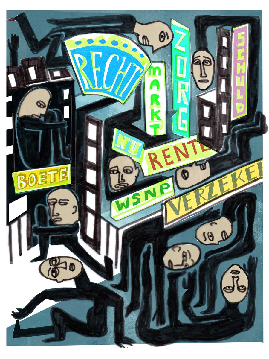 Na een jaar onderzoek naar de schuldenindustrie maakt <a href="/_investico/">Investico</a> de rekening op over het lot van schuldenaren in Nederland. Armlastigen worden buiten de reguliere economie en zelfs buiten de rechtsstaat getrapt. 

groene.nl/artikel/leven-…