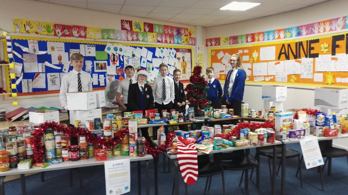 Our donations for Start Up Stirling.  Thank you for your generosity this Christmas, Bannockburn High. 
#happychristmas
<a href="/RRespecting_BHS/">Rights Respecting</a> 
@BannockburnHigh