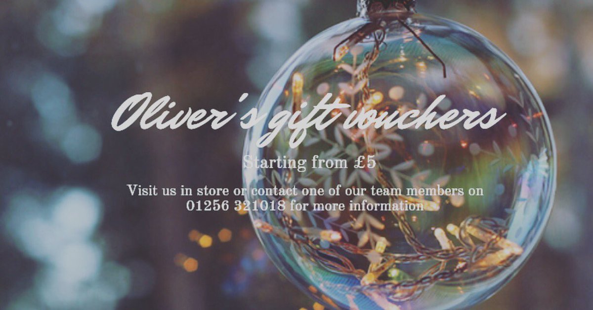 Last minute Christmas shopping? Treat your loved ones to a meal with us! 🎄🎁☃️ #christmas #olivers