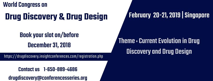 analytika2018's tweet photo. #World_congress on #Drugdiscovery and #Drugdesign #Singapore #Christmas_offer 10% #waiver on #registration book your slot 
contact me : drugdiscovery@conferencesseries.org
send me : #christmas10
#grab_this_opportunity  #Drugdiscoverycongress2019 #Singapore https://t.co/ahdKSVOAjY