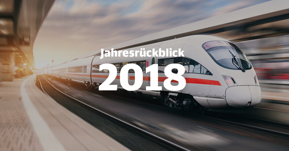 DB_Bahn's tweet photo. Oops, schon wieder ein Jahr rum? Für all´die Vergesslichen unter uns haben wir auf https://t.co/T6Dvbz7B73 die Highlights aus 2018 zusammengetragen. :)
https://t.co/kFr3acRg7p https://t.co/DLkslypKRq