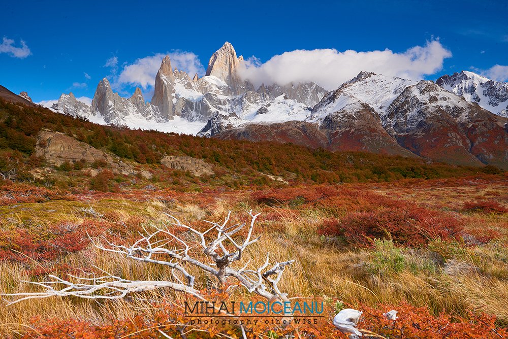 Daca e sa rememorez anul ce tocmai se incheie atunci Patagonia imi apare in primplan. E greu sa nu fie asa. #FitzRoy #Patagonia #Argentina #ElChalten #Autumn #HighMountain #Wilderness #MountainLandscape #BestMountainLandscape #ExplorePatagonia #PhotoTOURcuMihaiMoiceanu