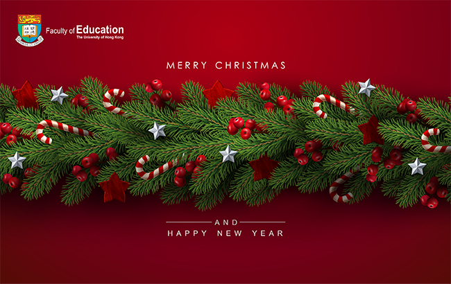 hku_education's tweet photo. Warmest wishes to you and your family for a wonderful Holiday Season and a prosperous new year.
 
Merry Christmas and Happy New Year! https://t.co/4Z3YD3Nnez