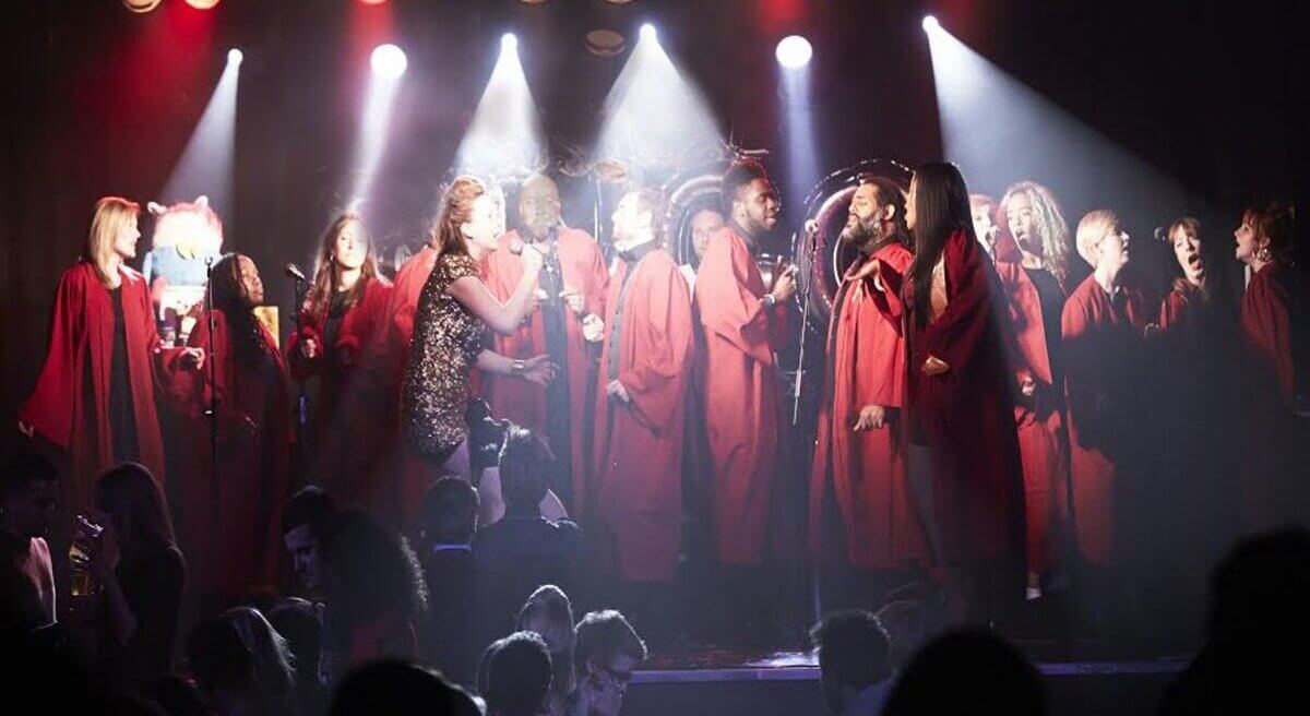 Catch London's FIRST gospel style karaoke and hippest urban choir @gospeloke in Bar Humbug TONIGHT from 19:00 🙌 Think Sister Act meets old School Assembly via Top of the Pops 🕺🎤 ARRIVE EARLY to grab a good spot.