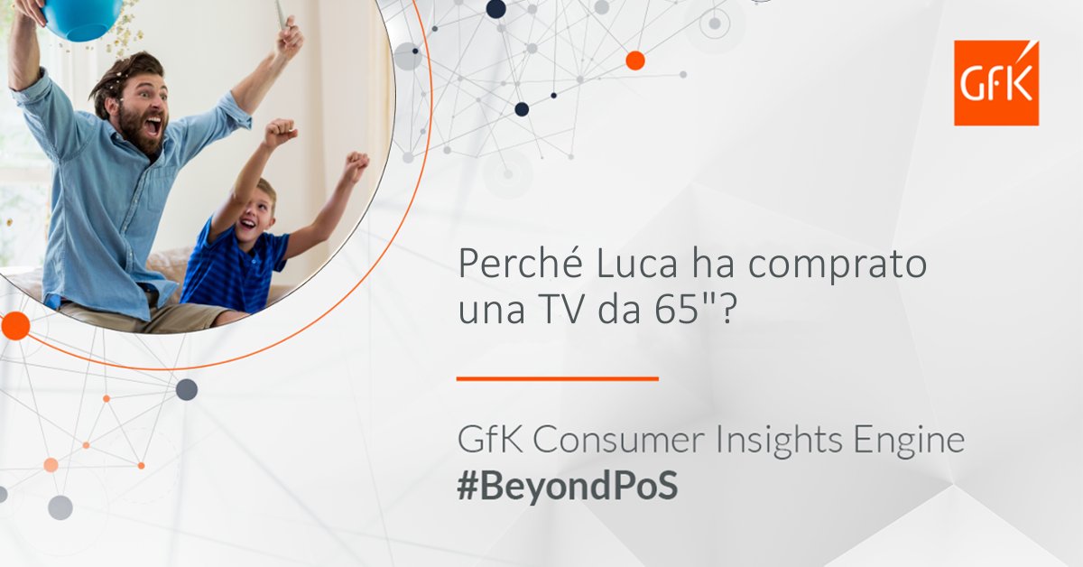 GfK_Italia's tweet photo. Lo sapevi che solo il 19% degli italiani pensa di cambiare televisore solo per avere un upgrade tecnologico? Scarica il nostro report per scoprire di più sulle leve di acquisto dei consumatori europei #BeyondPoS #ConsumerInsights https://t.co/k8fp9fvJOa https://t.co/TUeAiOldt8