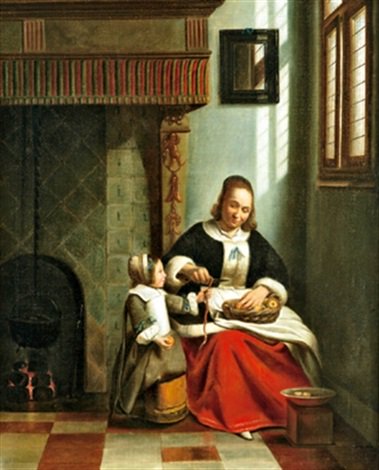 Mariadecuenca's tweet photo. Hijo de albañil y comadrona, #DeHooch sobrevivió sus cuatro hermanos. Se formó en la #Delft de #Vermeer. Influído por Rembrandt idealizó la vida otidiana holandesa en sus obras, que siempre alcanzaron precios altos https://t.co/QAF6c3xtu9