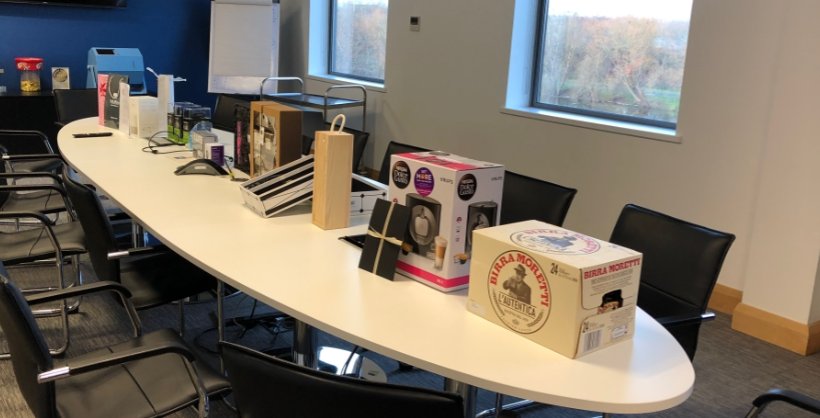 Bspoke_Group_'s tweet photo. A massive #ThankYou to all of our external suppliers and third parties who contributed prizes to our Christmas charity raffle raising money for @CryptLeeds. Your donations helped us to raise over £1000 for the very worthy cause! #StGeorgesCrypt #Leeds https://t.co/KPAzPuzvzm