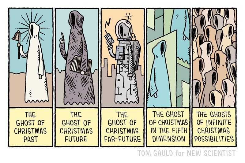 Christmas Ghosts (for @newscientist) 