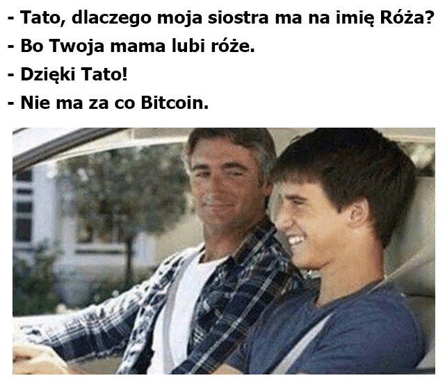 BithubH's tweet photo. Kto z was patrząc na dzisiejszy wykres $BTC będzie takim tatą? 😅
#BithubHumor #BullRun https://t.co/GlJiUj0HWx