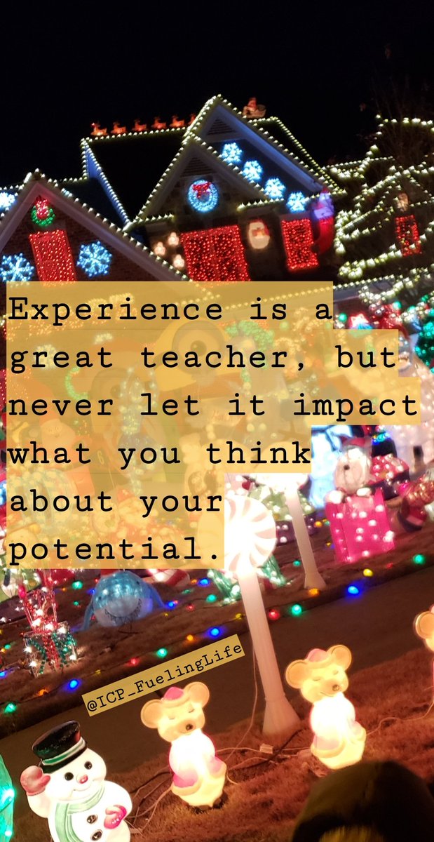 Newby224's tweet photo. Experience is a great teacher, but never let it impact what you think about your potential. #Motivation #Inspiration #BeGreat #Success #FuelingLife #ThursdayThoughts #ThursdayMotivation https://t.co/L664p1iPgy