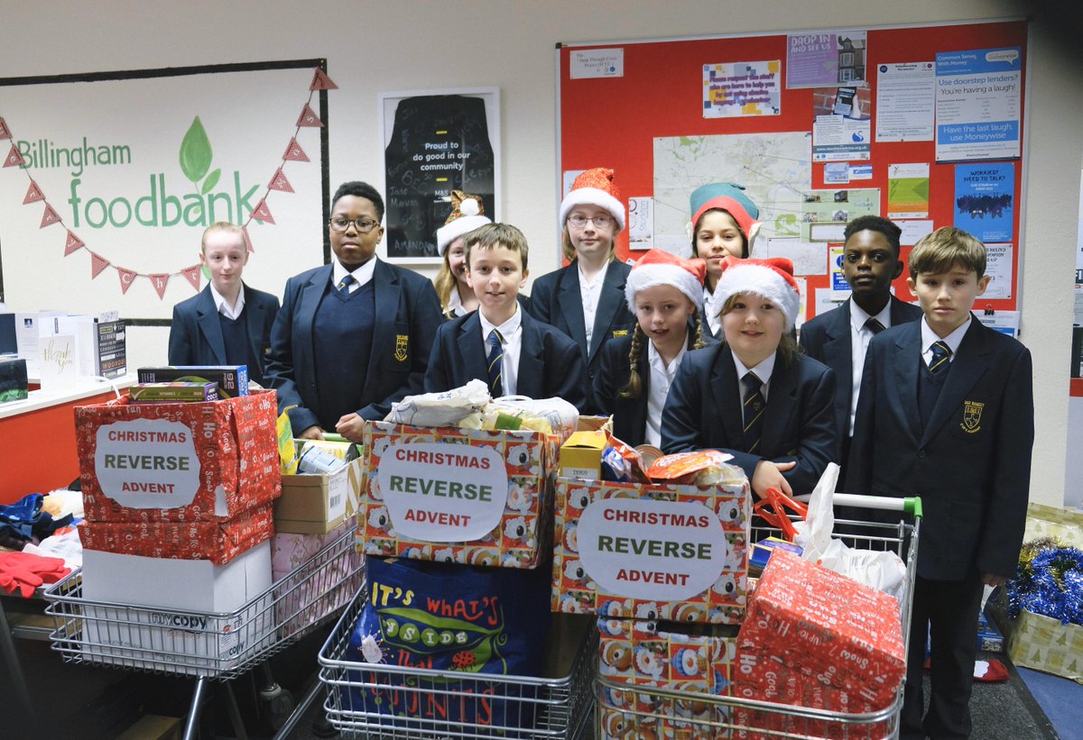 Year 7 have done some amazing charity work this Christmas, by producing a Reverse Advent. All students from Year 7 donated items each day of December. They took the items along to the local food bank to be distributed to families over the Christmas period. Thank you Year 7!