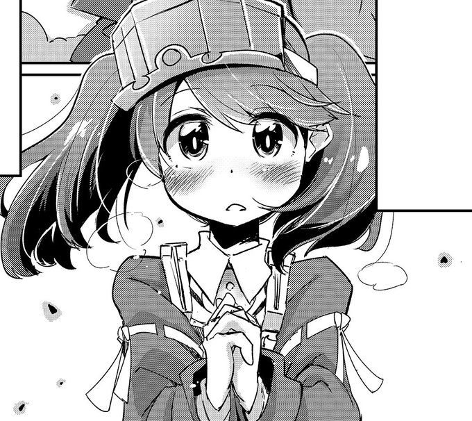 今年も霧隠さん(@det_kirigakure)の龍驤合同本に参加させていただきました。恋する(?)龍驤さんの漫画を3ページ程描かせて頂いてます。2日目ま-37aとのことですので、こちらも是非。 