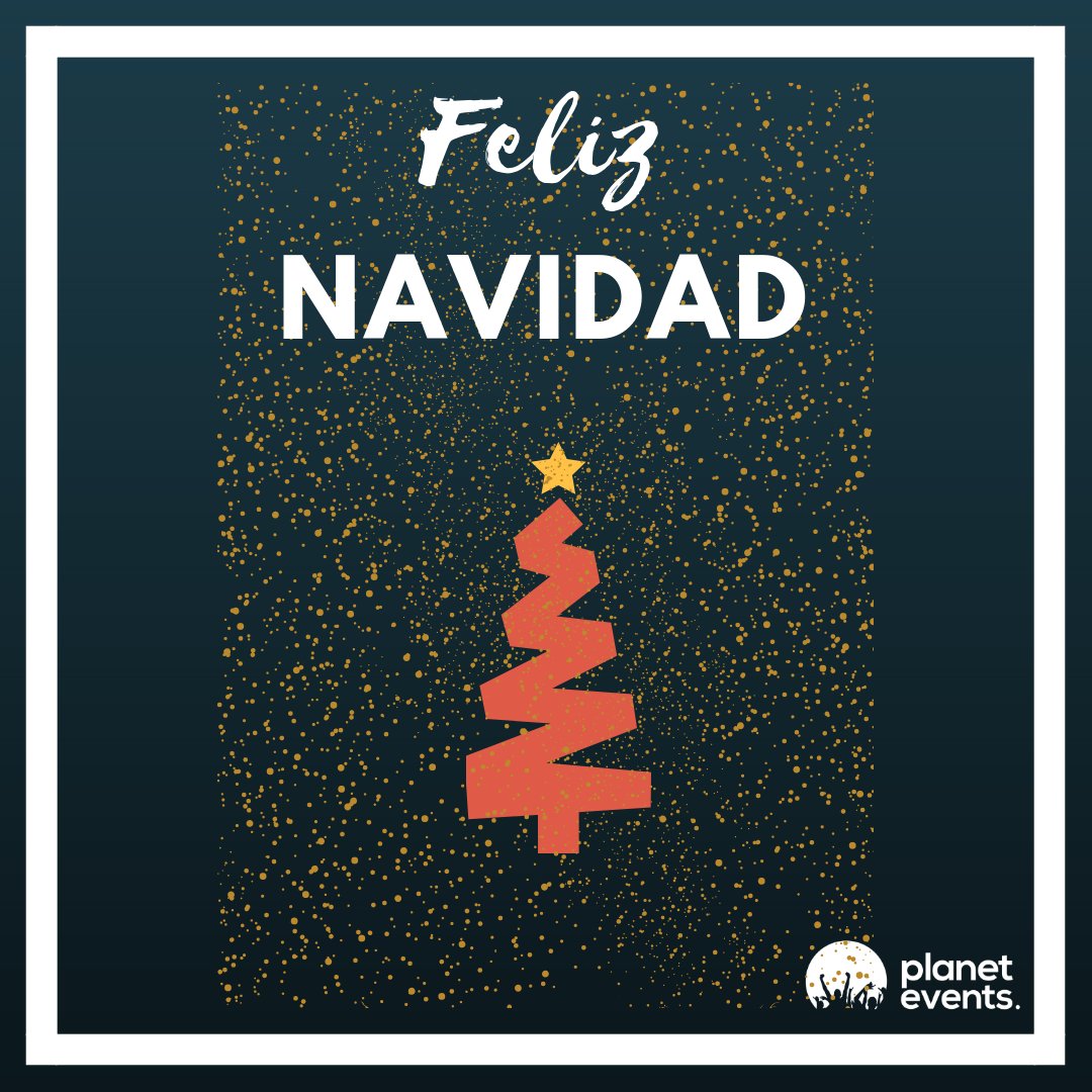 planetevents's tweet photo. 🎄✨🎄✨¡¡Felices fiestas de parte de la gran familia que formamos en Planet Events!! 🎄✨🎄✨🎄✨

#MerryChristmas #Navidad #FelizNavidad #PlanetEvents https://t.co/qZbYpHZr1Y