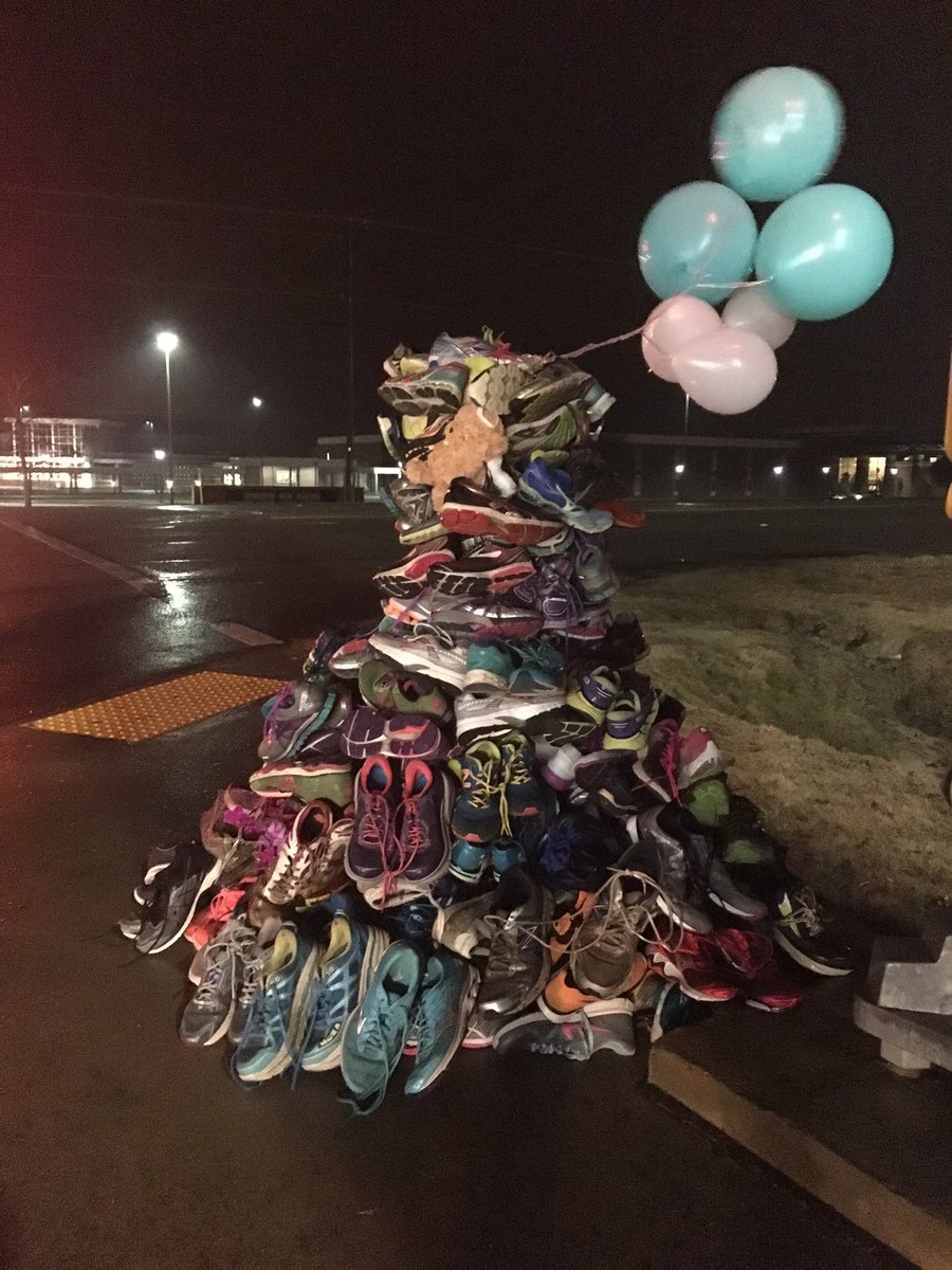 More than 150 ‘retired’ shoes are across from Lexington High School marking the celebration of life for Dianne Wells <a href="/wachfox/">WACH FOX</a> <a href="/FiALexSC/">FiA Lexington</a>
