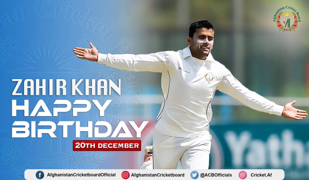 Afghanistan Cricket Board On Twitter Happy Birthday To Our Left