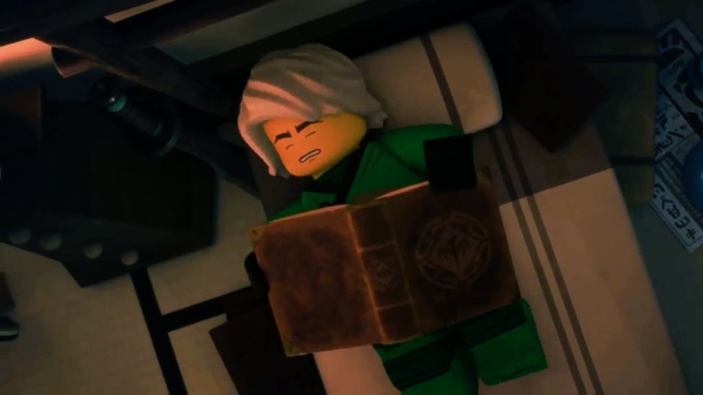 xCatQuartzx's tweet photo. What is written in the gold dragon master's book? #NinjagoLegacy https://t.co/6qSistGjRk