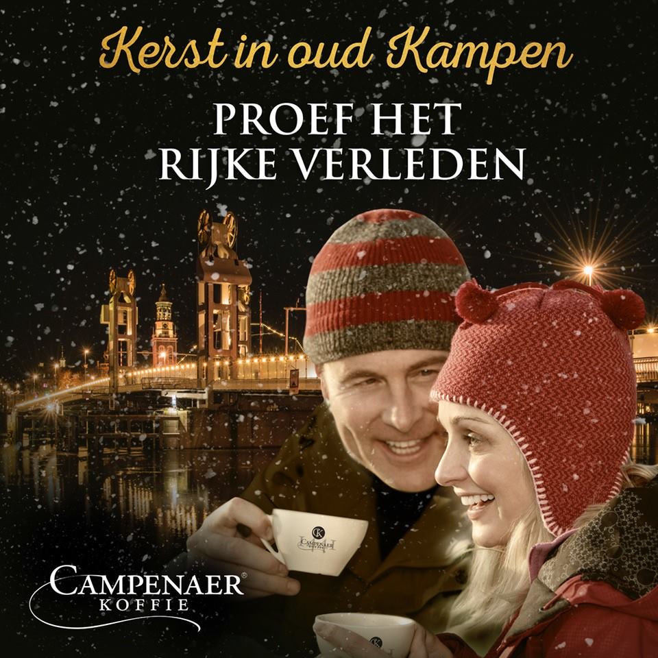 Proef het rijke verleden van Kampen tijdens het mooiste openlucht theaterfestival ‘Kerst in Oud Kampen’ #KIOK #proefhetrijkeverleden #CampenaerKoffie #kampen