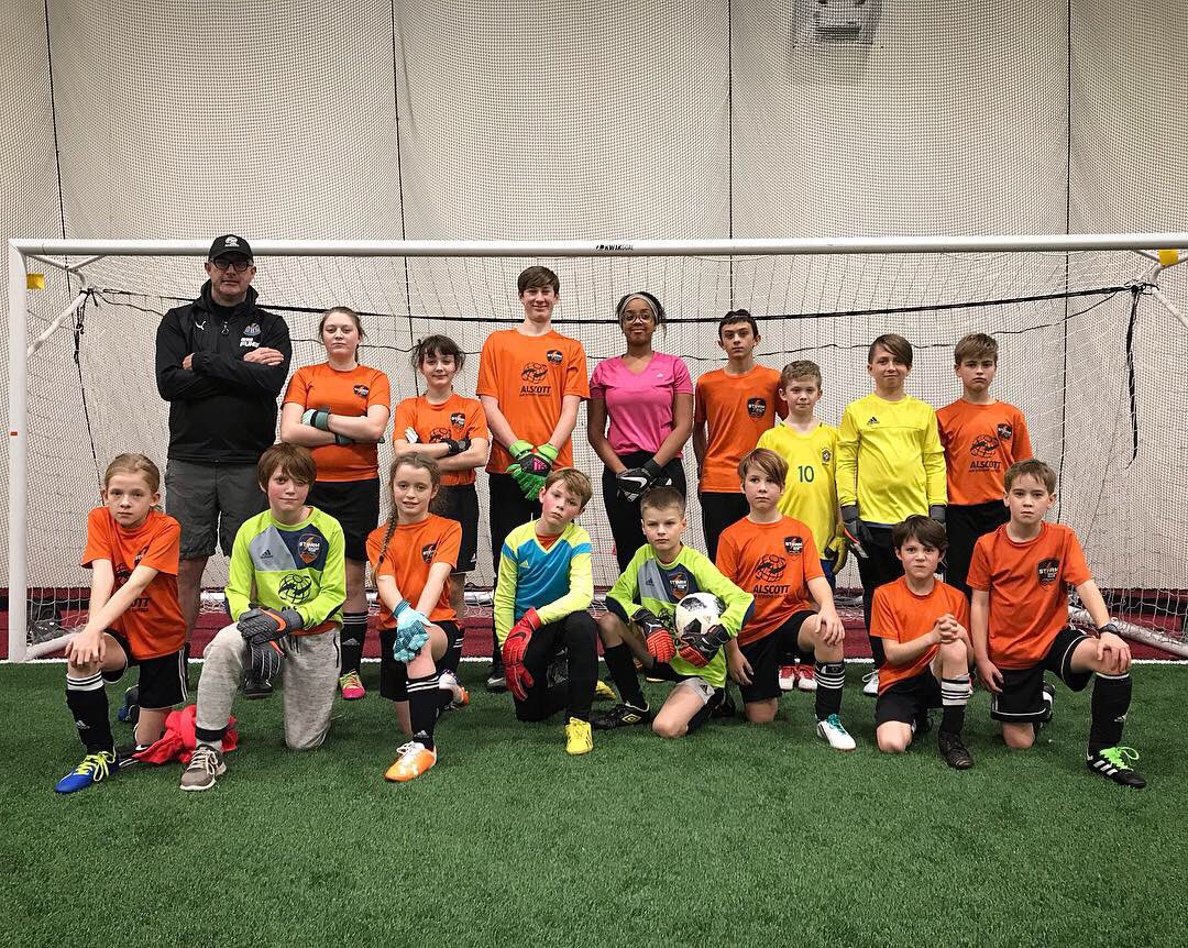 Storm_Soccer's tweet image. Mastering their sternest expressions and how to dive spectacularly but safely were just part of Coach @markharper’s keeper training session last evening. 👐🏼⚽️

#fasthands #gameawareness #quickthinking #agility #reflexes
