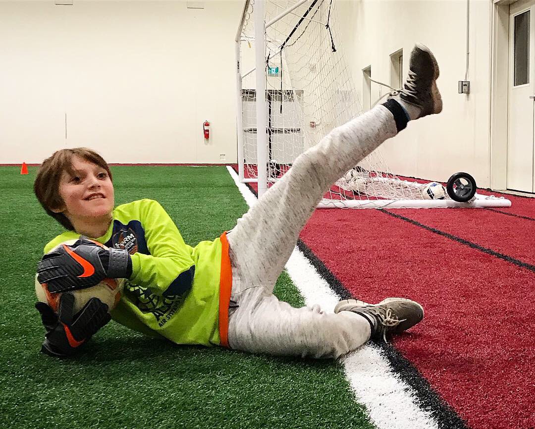 Storm_Soccer's tweet image. Mastering their sternest expressions and how to dive spectacularly but safely were just part of Coach @markharper’s keeper training session last evening. 👐🏼⚽️

#fasthands #gameawareness #quickthinking #agility #reflexes
