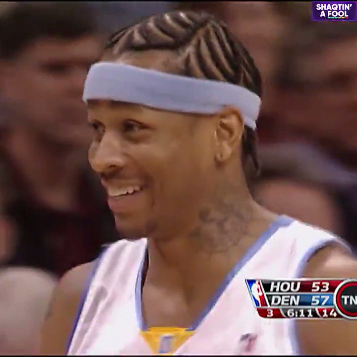 Happy birthday Chuck Hayes! I think Allen Iverson was right. I think that was a travel. 