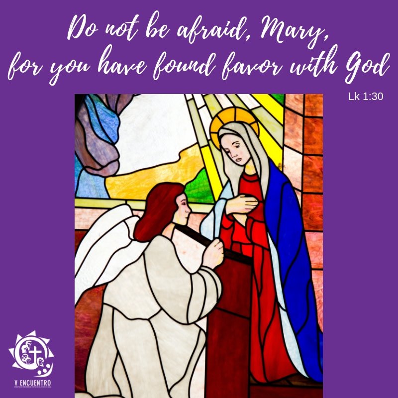 do not be afraid mary