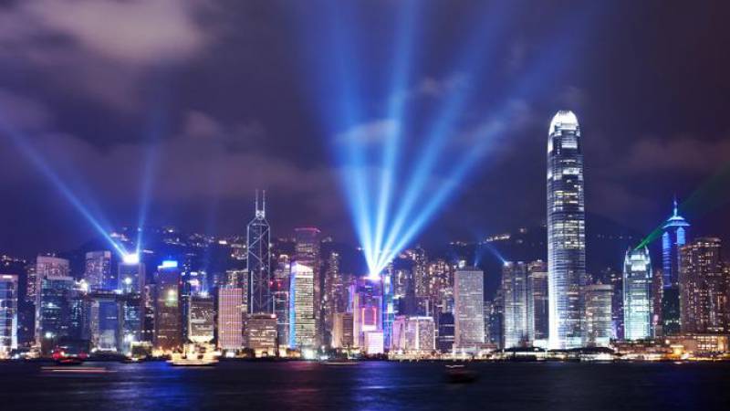 I fancy a little cruise, Hong Kong harbour at night anyone?
