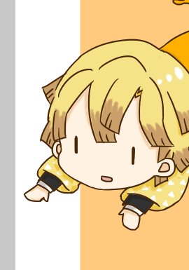 むにむさんがTwitterに投稿した我妻善逸(鬼滅の刃)のイラスト。