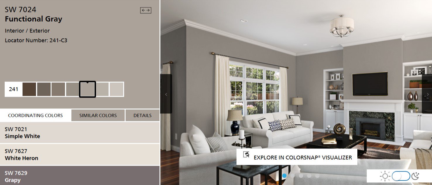 Sherwin williams cheap functional gray