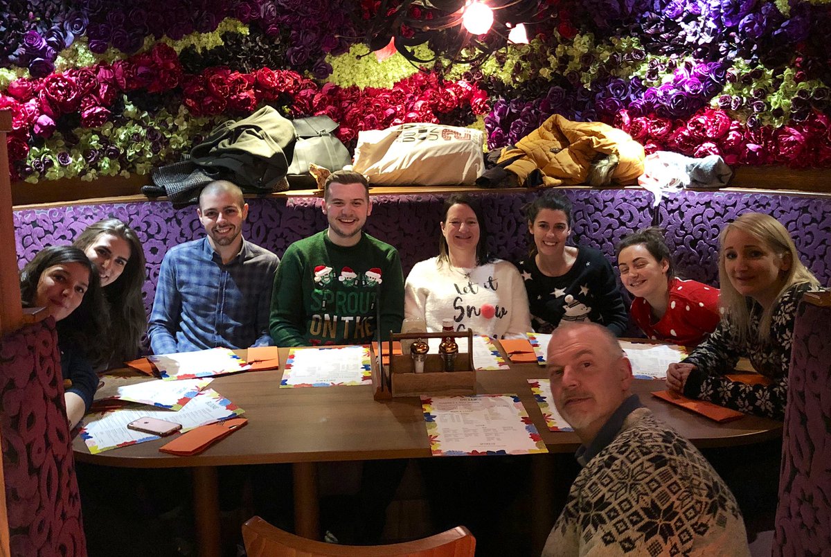 HuddleMedia's tweet photo. Awesome #HuddleXmas party last night! #Curling, food, secret Santa and drinks 🙌 https://t.co/XbwH3yCFBB
