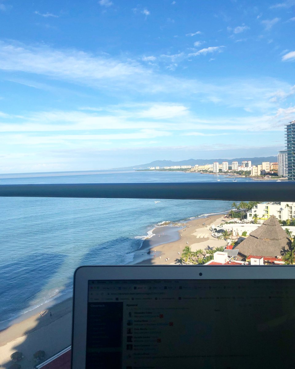 Clevertech's tweet photo. Our Slack channels are giving me serious wanderlust! 
📍Puerto Vallarta, Mexico
👩‍💻 Kate in Recruiting https://t.co/WAZpiyHu7p