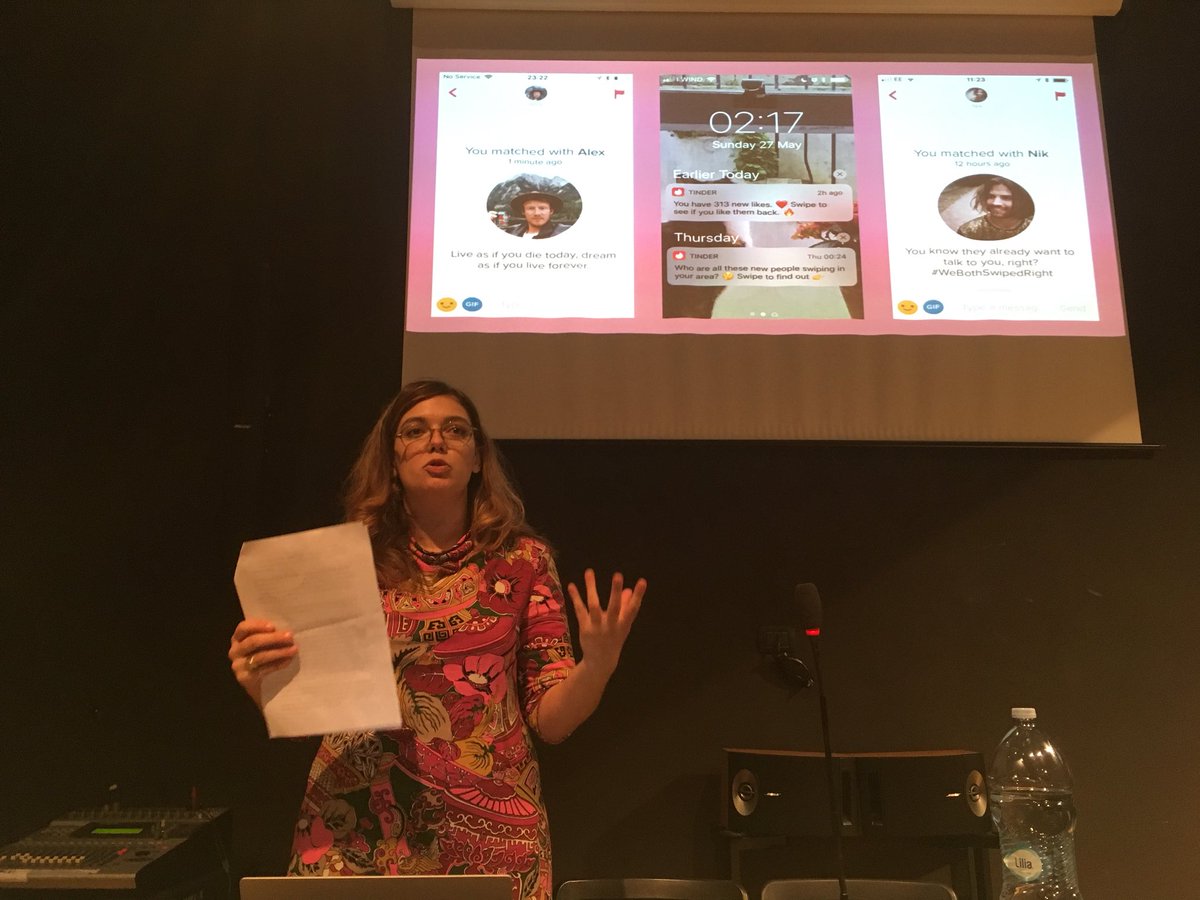 Societing_SC's tweet photo. The technology of love on digital era. “The relationship is with the app itself, without the beloved” #postStartUp
#societing40
#socialinnovation
#innovation
#humancentered
@Unina_IT
@riot_studio https://t.co/GcGHlJYBQ6