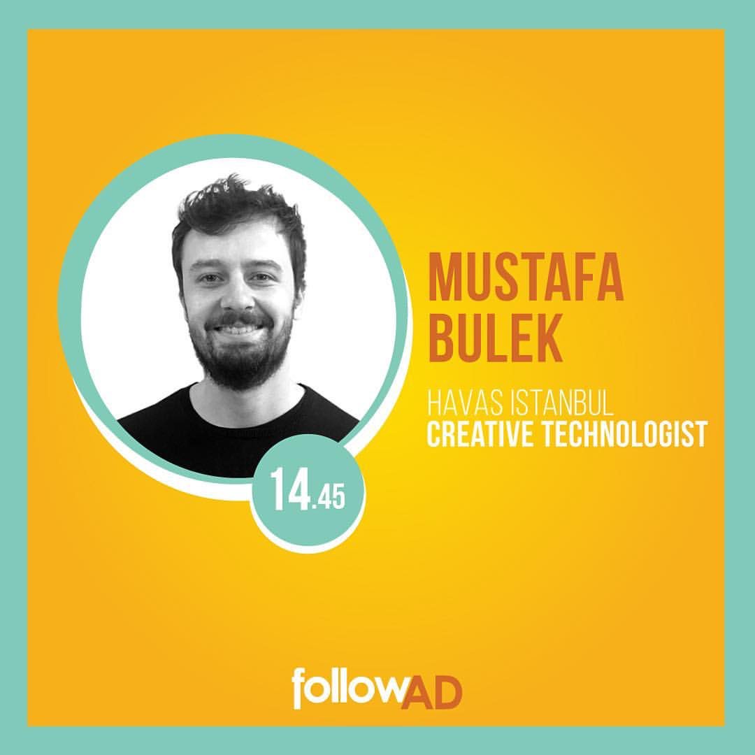 HavasIST's tweet photo. Yaratıcı Teknolojiler Sorumlumuz Mustafa Bulek, 26 Aralık saat 14.45’te Ege Üniversitesi İletişim Fakültesi’nde #FollowAD Organizasyonu kapsamında yapacağı konuşmada; iş alanını, yeni nesil reklamcılığı, dijital ve gelenekselin günümüzdeki uyumlu işleyişini anlatacak. https://t.co/gzMmsZNInQ