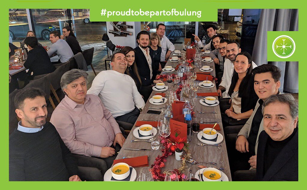 BulungLogistics's tweet photo. Our headquarter in Vienna said farewell to 2018 &amp; welcome to 2019 with a traditional new year dinner. https://t.co/SA5h6k8vLJ