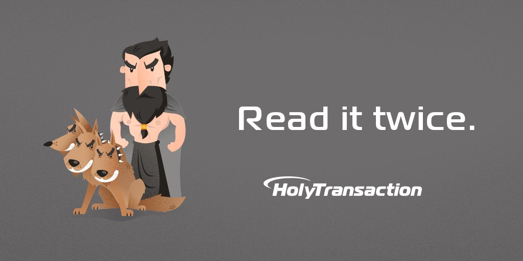 holytransaction's tweet image. One digit can compromise the whole transaction.
Stay aware and discover all the tricks to master this crazy #criptoworld.
Visit our Blog at holytransaction.com/blog/