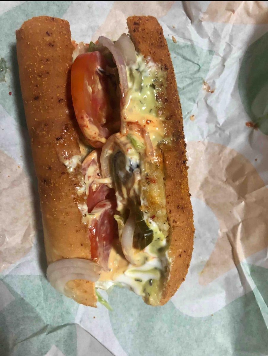 THESTYLEANDMORE's tweet photo. @Zomato @ZomatoIN @SUBWAY 
HIGHLY DISAPPOINTED with your services! Please read the ingredients next time and then make subway! 
I said NO ONION, you still put onion Again and again same mistake? https://t.co/XYr2iweZJn