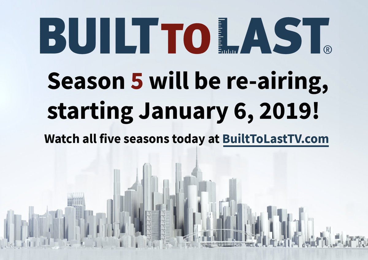 BuiltToLastTV's tweet photo. Mark your calendars! Watch Sunday’s at noon on @abc7chicago! #BuiltToLast #CRCC #BTL https://t.co/tyrKwoRUix