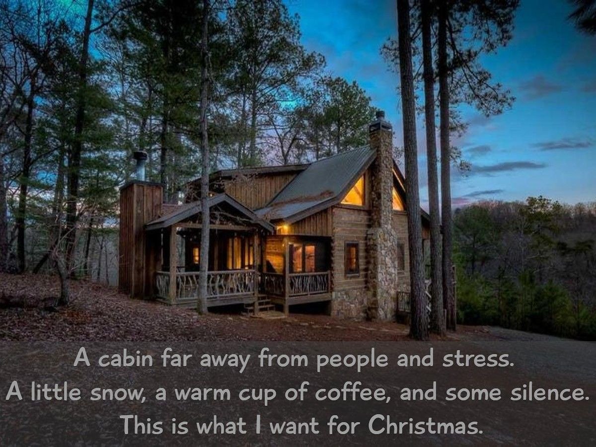 Please, 🎅. 🙏
❄️❄️❄️❄️❄️❄️❄️❄️❄️❄️❄️❄️❄️❄️
Book the 2-bedroom, 2-bath Wolly Bugger cabin for January. Print out the photo. Give an awesome gift this Christmas! #giftingmadeeasy escapetoblueridge.com/cabins/woolly-…