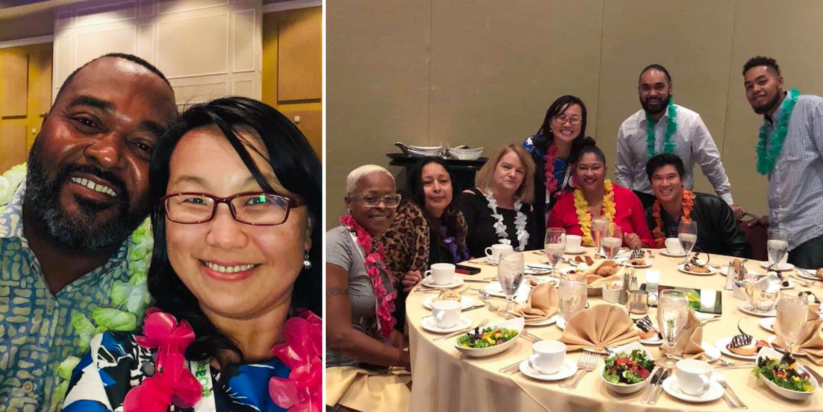 LearningGenie's tweet photo. We were so honored to be at the 2018 NHSA parent policy council event. It's such an inspiring and rewarding experience to learn how Head Start has helped children and parents succeed. Our Co-founder Lala took photos with the @NHA_SD representatives. @NatlHeadStart #parent18 https://t.co/LMlHAVqwfZ