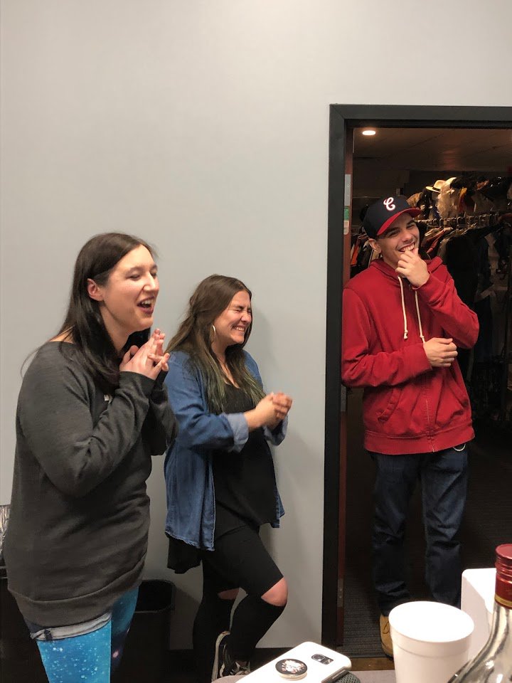 ChannelAwesome's tweet photo. Here is some pictures of our little after party from the Nostalgia Critic Nutcracker in 3D shoot and celebrating the new studio!  Thank you to each and everyone of you for allowing us to do what we do every day!! https://t.co/od9wRvTW98
