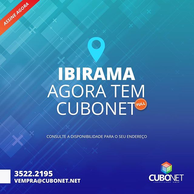 CuboNet's tweet image. Você que é de Ibirama, venha até nossa loja fazer uma visita! Confira nosso planos de Ultravelocidade! Tenha o maior custo x benefício da região. Nossa loja fica localizada na Rodoviária da cidade 🚀📲 (47) 9716-3637 WhatsApp