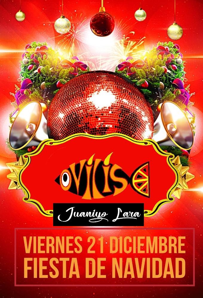 DiscotecaOvilis's tweet photo. VIERNES 21 DE DICIEMBRE FIESTA DE NAVIDAD EN OVILIS!!! ESTÁIS PREPARADOS? VUELVE LA FIESTA A OVILIS!!! https://t.co/pVk9Q71kNf