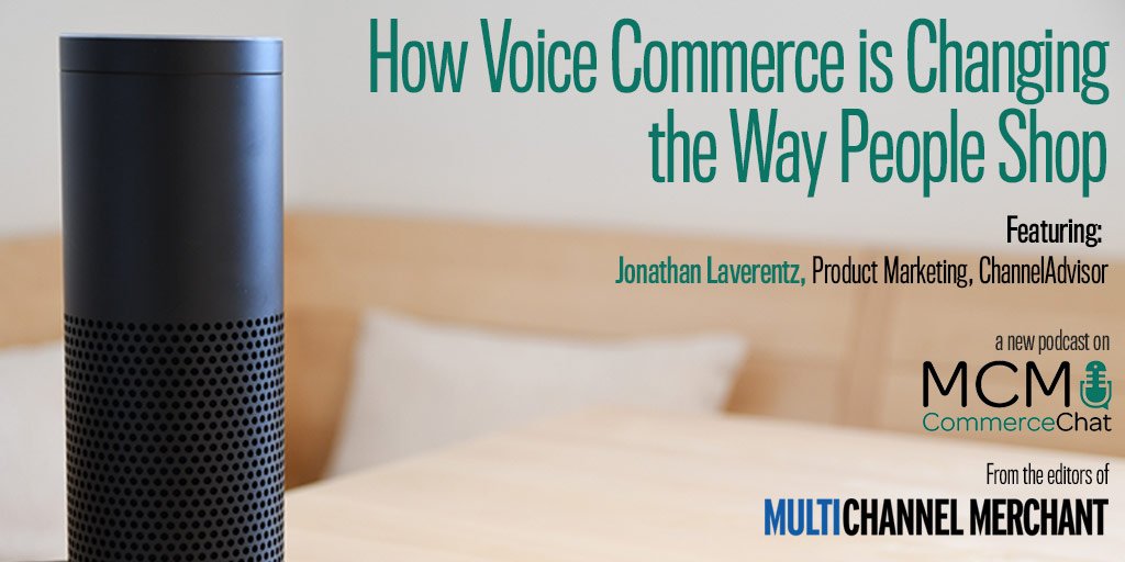 thatecompodcast's tweet photo. @thatecom host @jonsings is the guest speaker for the new @mcmerchant podcast on how #voicecommerce is innovating the empowered consumer experience Listen now!!  https://t.co/eeA50i0PZF https://t.co/TODJDjnAIb