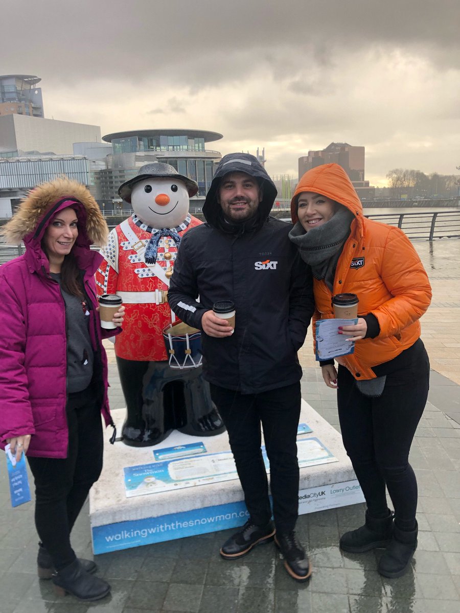 SnowmanWalk6's tweet photo. Off and running on the sponsors challenge. @SixtUK @TheSnowmanWalk #wwtssponsorchallenge https://t.co/tKW9UcfDiP
