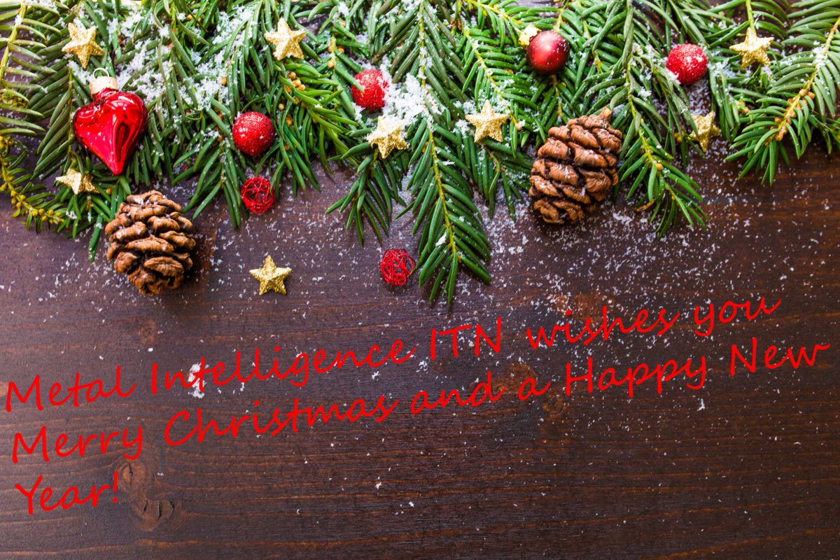 MetalIntel's tweet photo. Metal Intelligence @MetalIntel wishes you all the best for the remainder of this year and the next! #Innovations #research #tcd #ltu #outotec #OxInst #microscopy https://t.co/nozR0Is7Fu