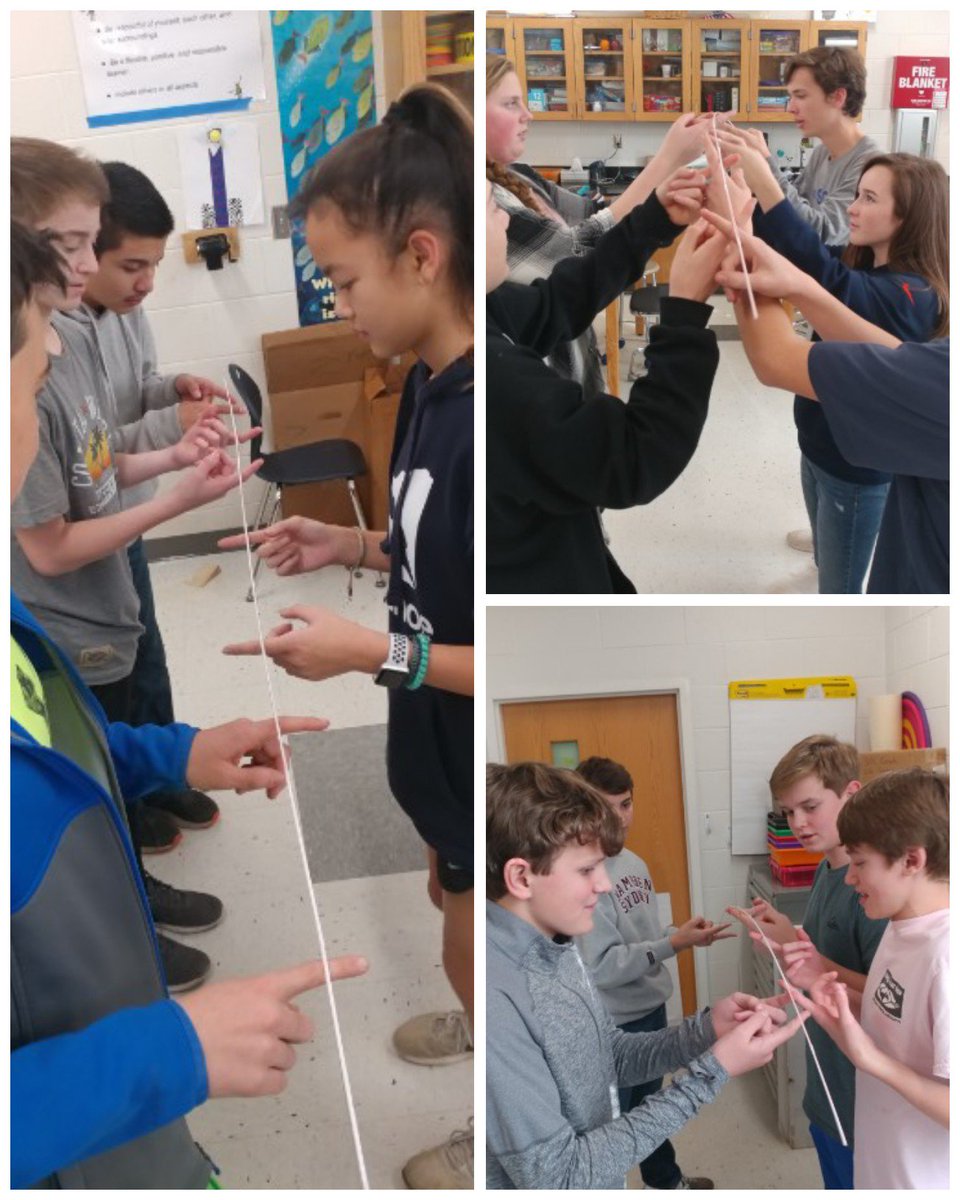 EZAVID's tweet image. Lower it to the floor: sounds easy but the Helium straw challenge strikes again yesterday. Ending the day with discovery about forces, teamwork, &amp;amp; communicating #physicsfun #myscienceclass @henleyhornets #itsnoteasy @k12albemarle
