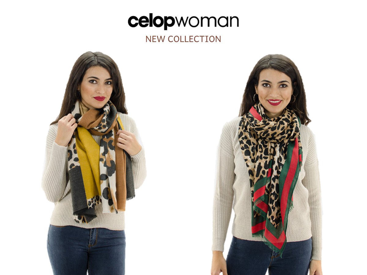 celopwoman_es's tweet photo. 😍 Dale un toque 🔝 a tu look estas Navidades con esta bufanda y con este pañuelo de leopardo, ¡QUE VIVA EL ANIMAL PRINT! 🐯
👀 Visita nuestra web y descubre la nueva colección en ⇢ https://t.co/H52CgbBpDi
___
#jueves #celop #celopwoman #pañuelo #bufanda #Navidades #animalprint https://t.co/MQWfBatSeG