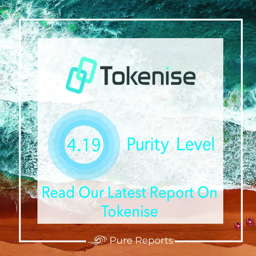 pure_reports's tweet photo. Pure Reports is pleased to announce its latest report on @TokeniseLDN You can read it on our website https://t.co/hbqdloeLGw
____________________________
#eth #btc #crypto #bitcoin #cryptocurrencies #blockchain #instacrypto #instadaily #ripple #markets #finance #cryptocurrency https://t.co/RvKwwC7D9O
