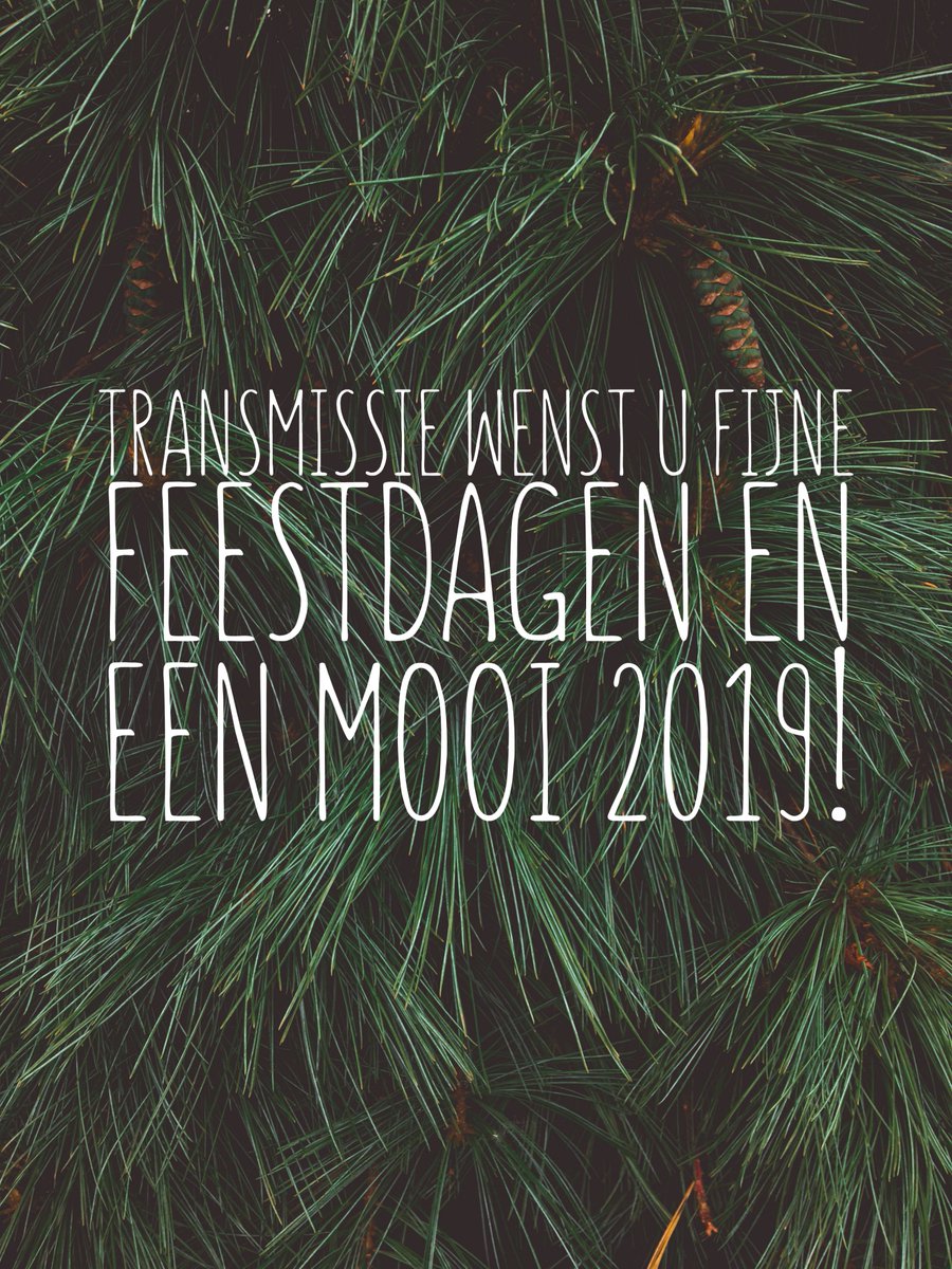We wensen u fijne feestdagen samen met iedereen die om u heen staat. En we hopen op een mooi en gezond nieuw jaar!
